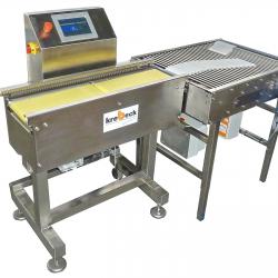 Check weigher and line diverter